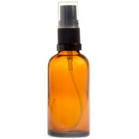 Essentially Natural Amber Glass Bottle with Spritzer - 50ml